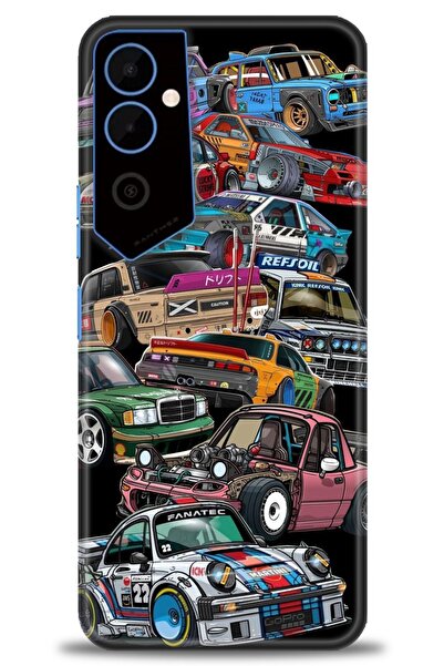 kılıfevreni غطاء متوافق مع هاتف Tecno Pova Neo 2 A+ Plus غطاء HD مطبوع - غطاء...