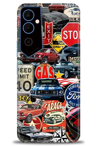 kılıfevreni غطاء متوافق مع هاتف Tecno Pova Neo 2 A+ Plus غطاء HD مطبوع - غطاء...