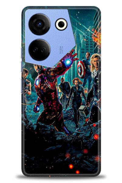 kılıfevreni حافظة تكنو كامون 20 برو 5G متوافقة مع A+ بلس + واقي شاشة سيراميك ...