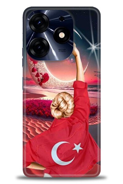 kılıfevreni غطاء متوافق مع هاتف Tecno Spark 10 Pro A+ Plus غطاء HD مطبوع - غط...