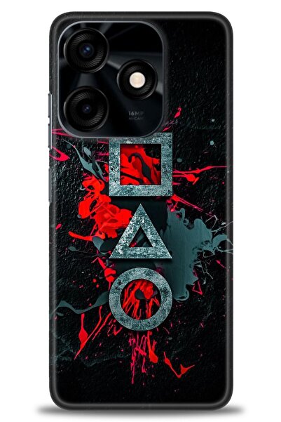 kılıfevreni غطاء متوافق مع هاتف Tecno Spark 10C A+ Plus HD مطبوع - غطاء من ال...