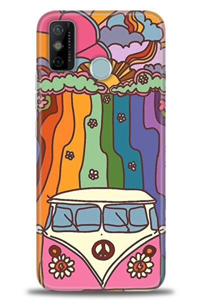 kılıfevreni غطاء متوافق مع هاتف Tecno Spark 6 Go A+ Plus غطاء HD مطبوع - غطاء...