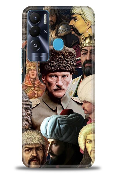 kılıfevreni غطاء تكنو بوفا نيو المتوافق مع A+ Plus غطاء HD مطبوع - غطاء سيليك...