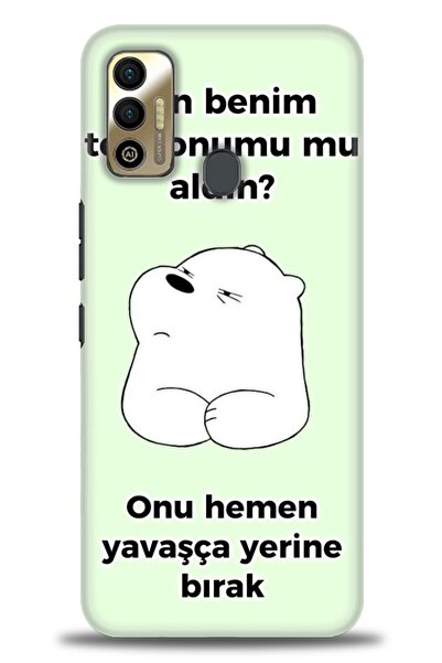 kılıfevreni غطاء متوافق مع هاتف Tecno Spark 7T A+ Plus غطاء HD مطبوع - غطاء م...