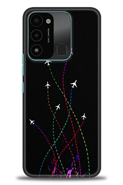 kılıfevreni غطاء متوافق مع هاتف Tecno Spark 8C A+ Plus HD مطبوع - غطاء من الس...