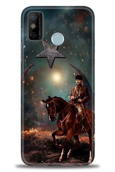 kılıfevreni غطاء متوافق مع هاتف Tecno Spark 6 Go A+ Plus غطاء HD مطبوع - غطاء...