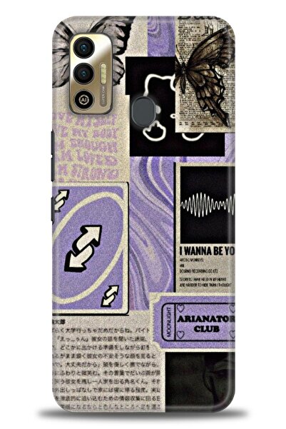 kılıfevreni غطاء متوافق مع هاتف Tecno Spark 7T A+ Plus غطاء HD مطبوع - غطاء م...