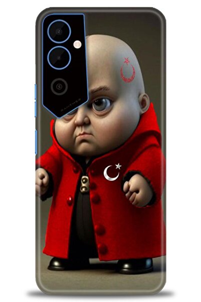 kılıfevreni غطاء تكنو بوفا نيو 2 متوافق مع A+ Plus غطاء HD مطبوع - غطاء سيليك...