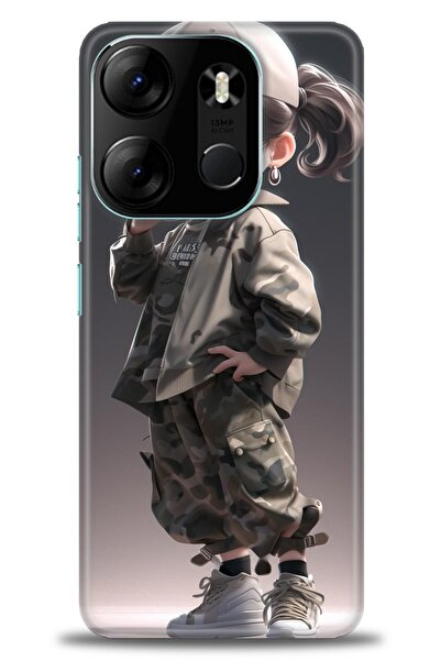 kılıfevreni حافظة متوافقة مع هاتف Tecno Spark Go 2023 + واقي شاشة من السيرامي...