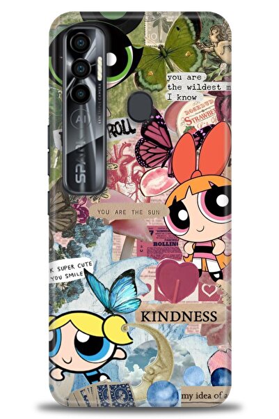 kılıfevreni غطاء متوافق مع هاتف Tecno Spark 7 Pro A+ Plus HD مطبوع - غطاء من ...