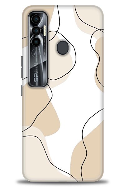 kılıfevreni غطاء متوافق مع هاتف Tecno Spark 7 Pro A+ Plus غطاء HD مطبوع - غطا...