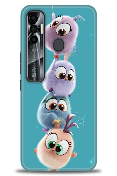 kılıfevreni غطاء متوافق مع هاتف Tecno Spark 7 Pro A+ Plus غطاء HD مطبوع - غطا...