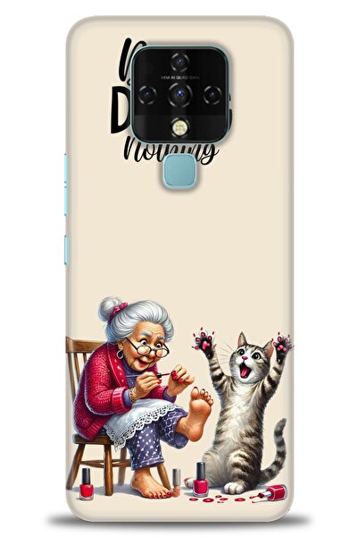 kılıfevreni حافظة متوافقة مع هاتف Tecno Camon 16 A+ Plus + واقي شاشة سيراميك ...