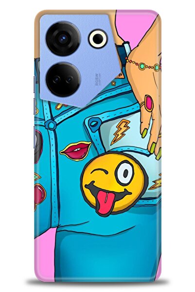 kılıfevreni حافظة تكنو كامون 20 برو 5G متوافقة مع A+ بلس + واقي شاشة سيراميك ...