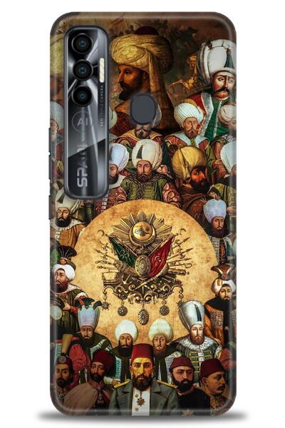 kılıfevreni غطاء متوافق مع هاتف Tecno Spark 7 Pro A+ Plus غطاء HD مطبوع - غطا...