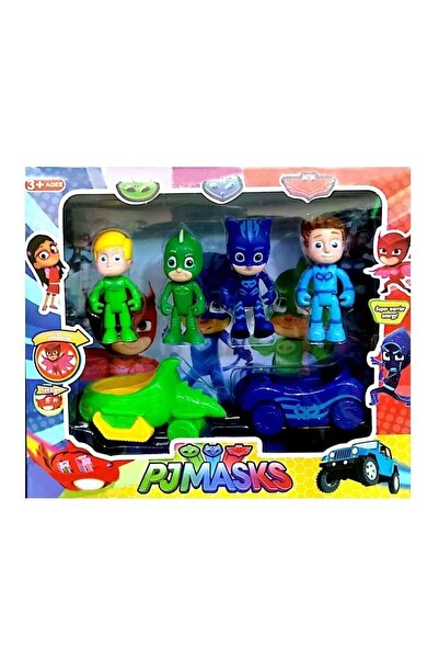 NEWBRENDHOME Educational Boy's Toy Pijamaskeliler Pjmasks Car Toy Figure Set ...