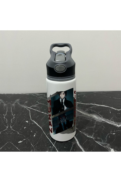 Define Moyas Demon Slayer Muzan Cold Water Bottle with Straw