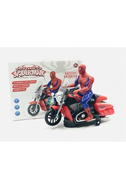 paraply Educational Toys Spiderman Motorcycle Girls Boys Kids Toy