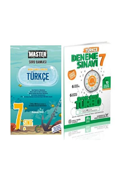 Okyanus Yayınları 7. Sınıf Master Türkçe Soru Bankası Ve Fineliner Pen Renkli...