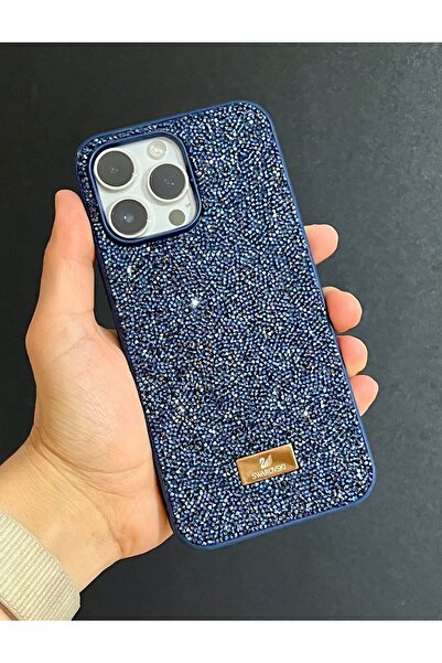 HYPERSOFT Iphone 11 Pro Max (6.5 inç) Uyumlu Parlak Pırlanta Taşlı Elmas Işıl...
