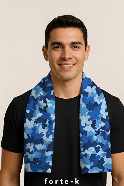 Fortek Home Спортивний рушник з цифровим принтом Fitness Towel - 50x100 см