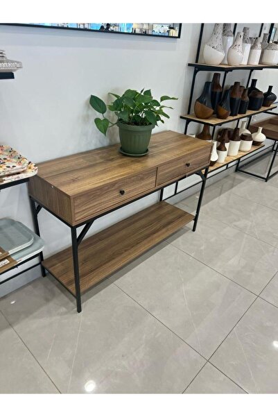 Crestj Entrance table with a modern and distinctive design