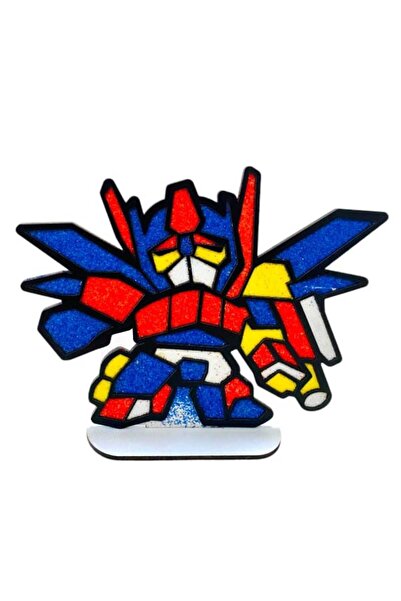 NEWBRENDHOME لعبة تعليمية للأولاد روبوت ترانسفورمرز خشبية للرسم بالطلاء: ارسم...