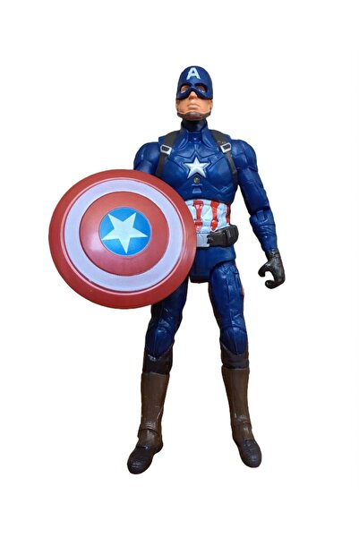 NEWBRENDHOME لعبة تعليمية للأولاد، كابتن أمريكا (قائد أمريكا)، 17 سم، مفاصل م...