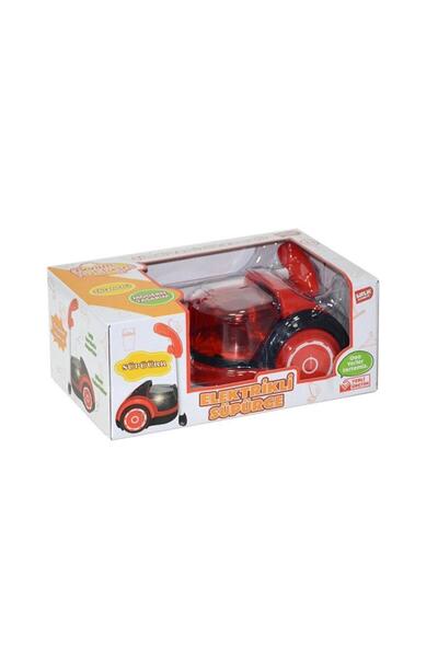 ÇEŞİT SEPETİM Children's Developmental Toys Vacuum Cleaner Red Battery-Free for Children over 3 Years Old Girls Boys Children