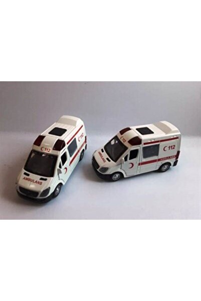 OMZ ألعاب تعليمية صغيرة الحجم من المعدن، لعبة سيارة إسعاف قابلة للفتح والإغلا...