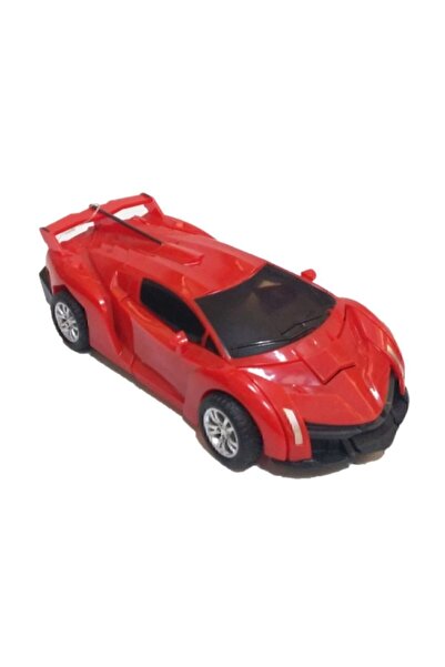 OMZ Eğitici Oyuncaklar Çek Bırak Robota Dönüşen Ferrari Arabalar Kız Erkek Çocuk Oyuncak