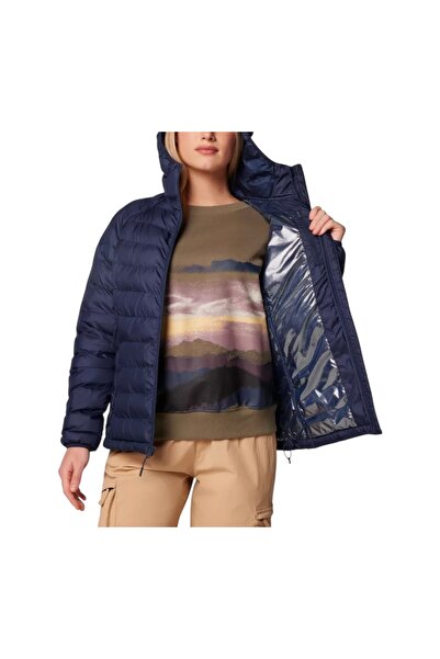 Columbia Powder Lite II Kapüşonlu Termal Kadın Mont