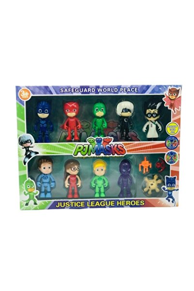 OMZ مجموعة ألعاب تعليمية مكونة من 9 شخصيات بيجاما سيلير، إجمالي 12 قطعة، لعبة...