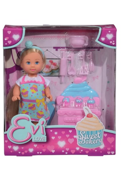 Evi Love مجموعة دمية المخبز الحلو