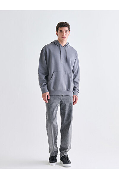 LC Waikiki Λαμπερές επιλογές από το Shining Store | Ανδρικό φούτερ με μακριά μανίκια