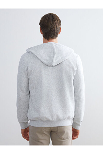 LC Waikiki Λαμπερές επιλογές από το Shining Store |   Ανδρικό μακρυμάνικο φούτερ με φερμουάρ και κουκούλα