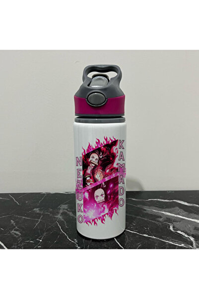 Define Moyas Demon Slayer Nezuko Cold Water Bottle with Straw