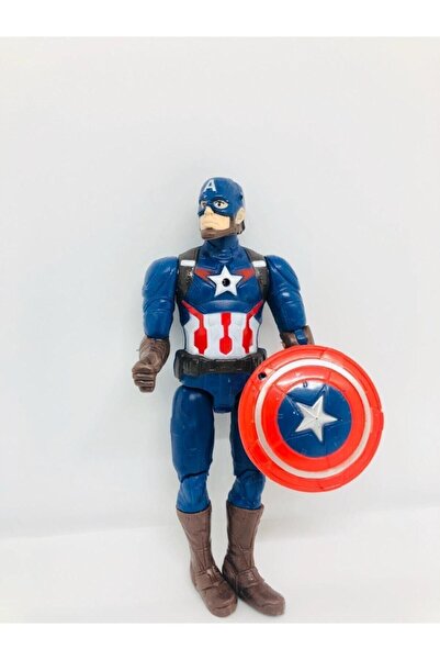 Gülce Design Educational Tutorial Children Toys Captain America 16cm Figure Toy Avengers Character