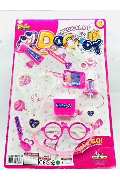 NEWBRENDHOME لعبة تعليمية للأولاد، مجموعة ألعاب طبيب، لعبة تعليمية، لعبة وردي...