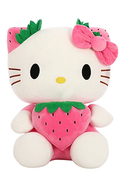 SPOR35 Kız Erkek Çocuk Eğlenceli Oyuncaklar Hello Kitty Pembe Peluş 45Cm