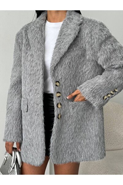 Butik Beyza Four-Button Cashmere Coat