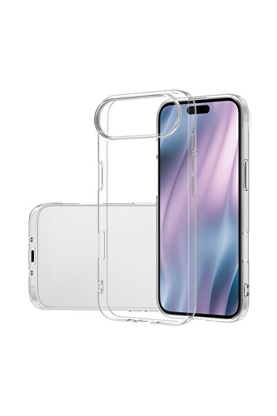 zore iPhone 17 Air Case Super Silicone Cover - Transparent