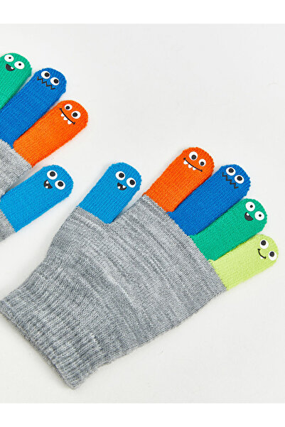 LC Waikiki Sparkling Choices from Shining Store | Printed Baby Boy Gloves, Pack of 2