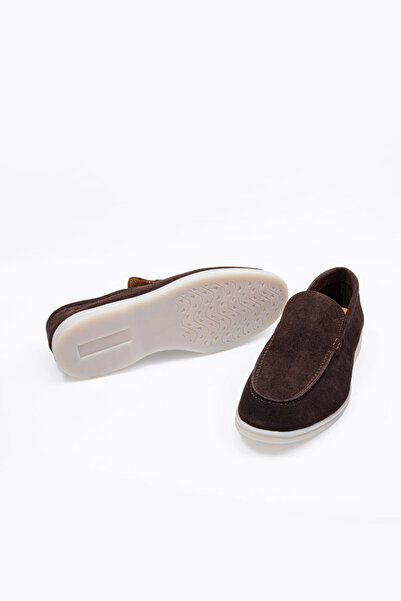 Vantaggio Loop Коричневі замшеві 100% натуральні шкіряні чоловічі лофери