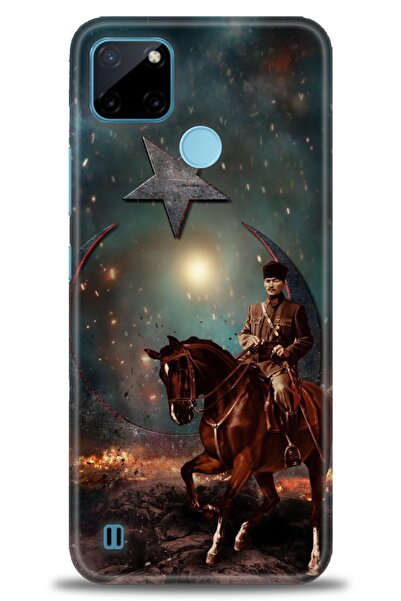 kılıfevreni غطاء متوافق مع هاتف Realme C21Y A+ Plus غطاء HD مطبوع - غطاء من ا...