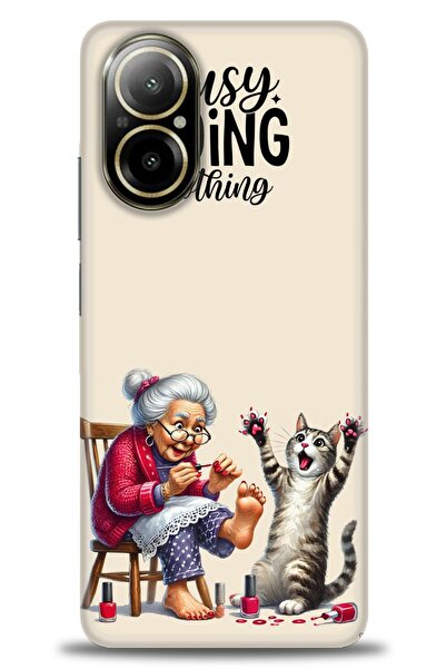 kılıfevreni جراب A+ Plus متوافق مع هاتف Realme 12 Lite 4G + واقي شاشة سيراميك...