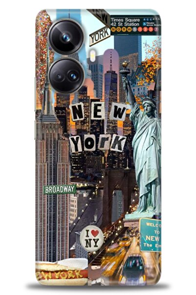 realme حافظة متوافقة مع 10 برو بلس + واقي شاشة سيراميك غير قابل للكسر - 265