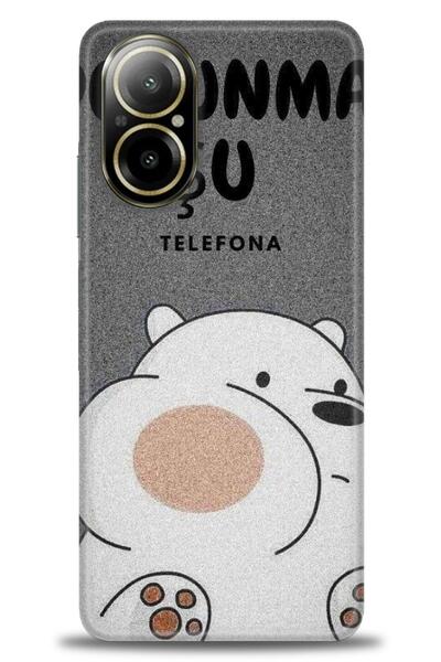 kılıfevreni جراب A+ Plus متوافق مع هاتف Realme 12 Lite 4G + واقي شاشة سيراميك...