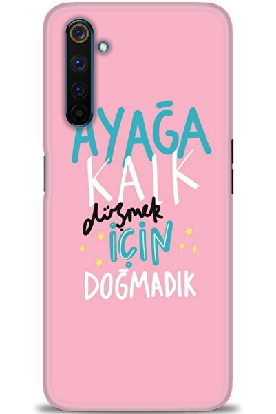 realme حافظة متوافقة مع 6 برو A+ بلس + واقي شاشة سيراميك غير قابل للكسر - 161