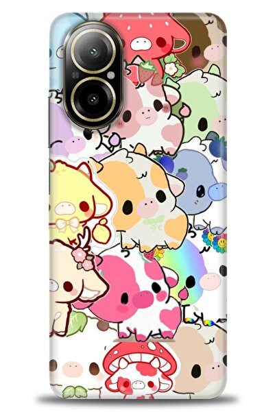 kılıfevreni غطاء حماية متوافق مع هاتف Realme 12 Lite 4G A+ Plus HD مطبوع - غط...